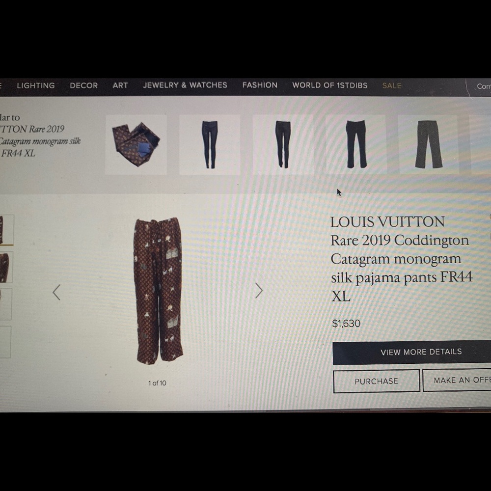 🛍Louis Vuitton Pants (sample) - Picture 4 of 9